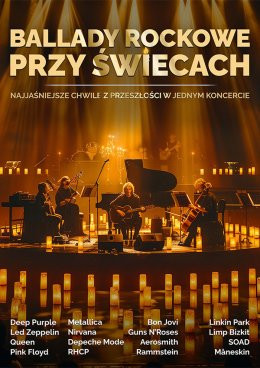 Gorzów Wielkopolski Wydarzenie Koncert Ballady rockowe przy świecach
