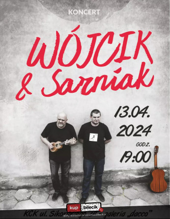 Kostrzyn nad Odrą Wydarzenie Koncert Paweł Wójcik & Tomasz Sarniak - live w galerii dacco