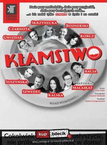 Gorzów Wielkopolski Wydarzenie Spektakl KŁAMSTWO - komedia małżeńska w gwiazdorskiej obsadzie!!!